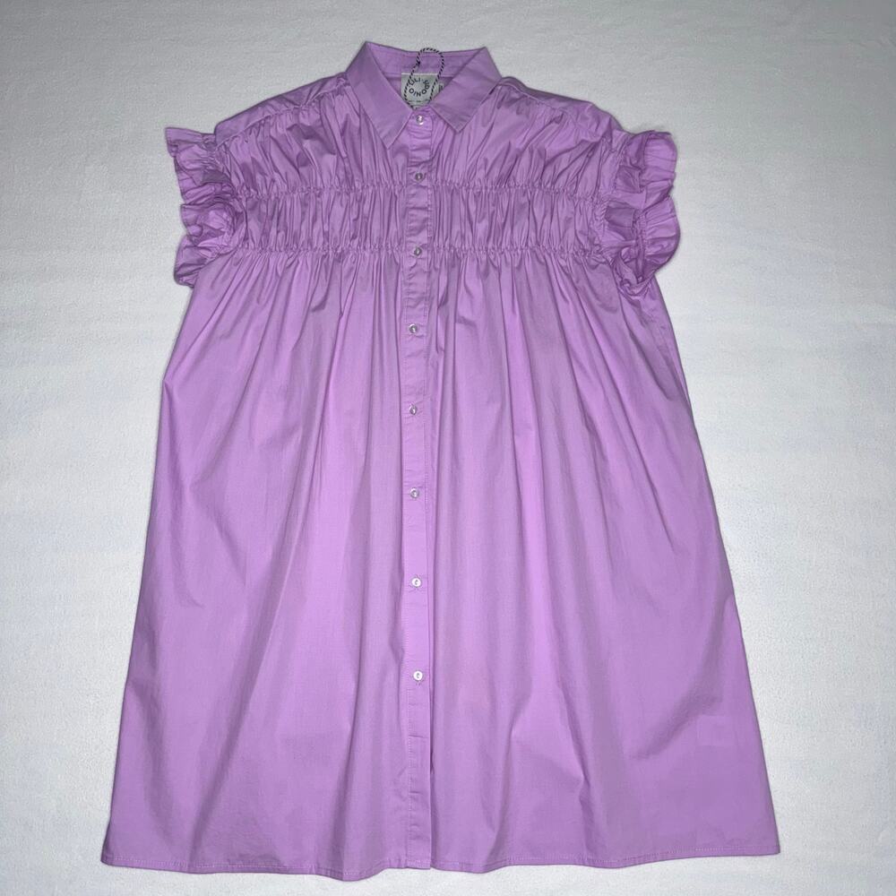 Lavender NWOT Lili Sidonio Shirt Dress